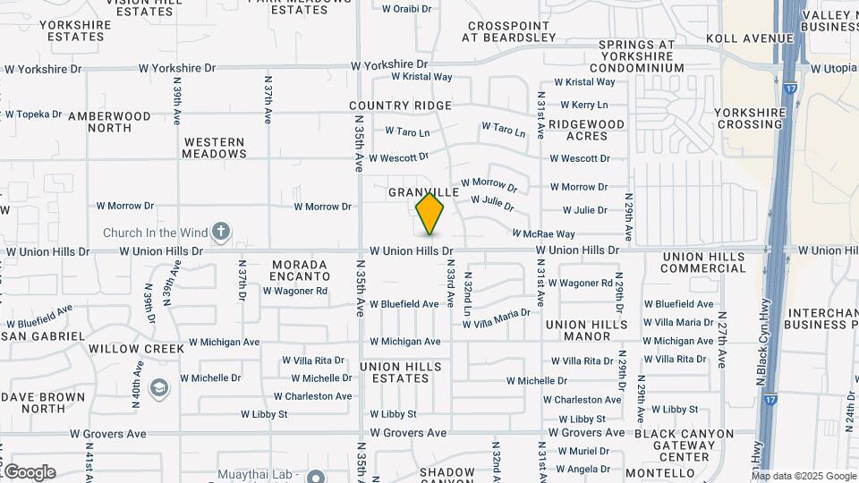 18604 N 33rd Dr Map and Location Details