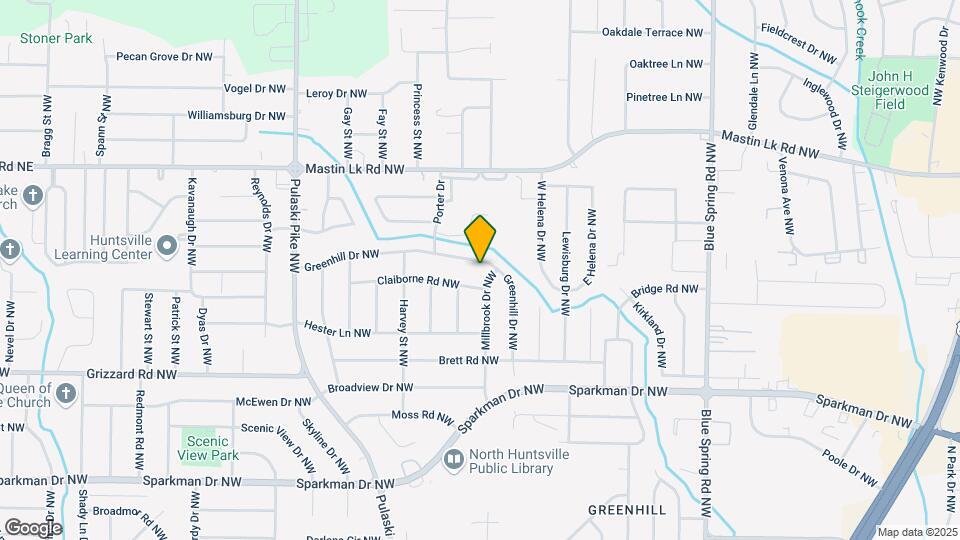 3103 Greenhill Dr NW Map and Location Details