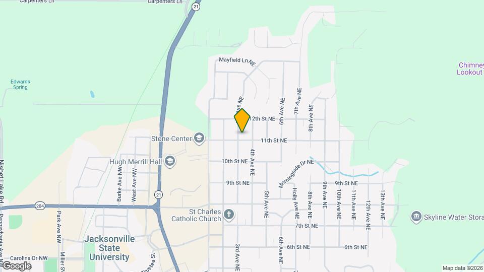 302 11th St NE Map and Location Details