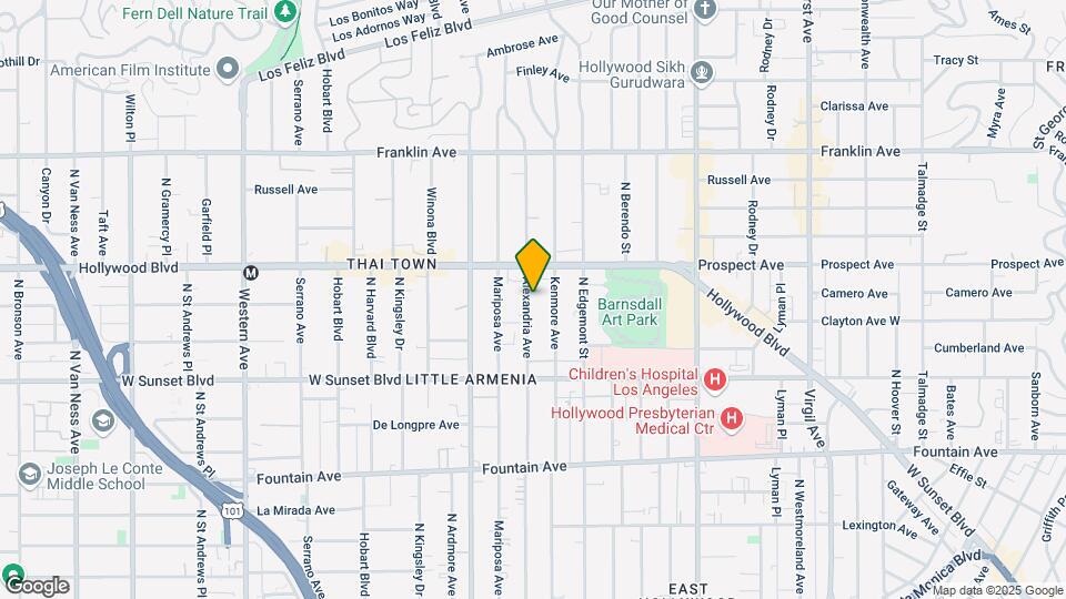 1626 Alexandria Ave, Unit 096 Map and Location Details