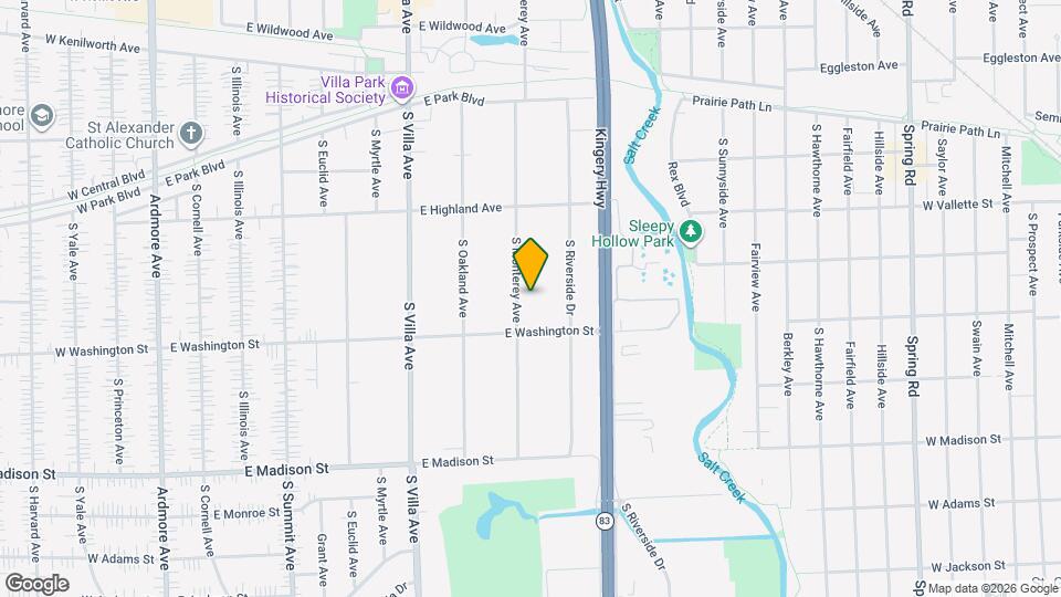 523 S Monterey Ave Map and Location Details
