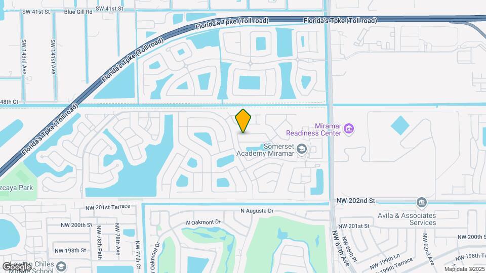12868 SW 50th Ct Mapa y Detalles de la Ubicación