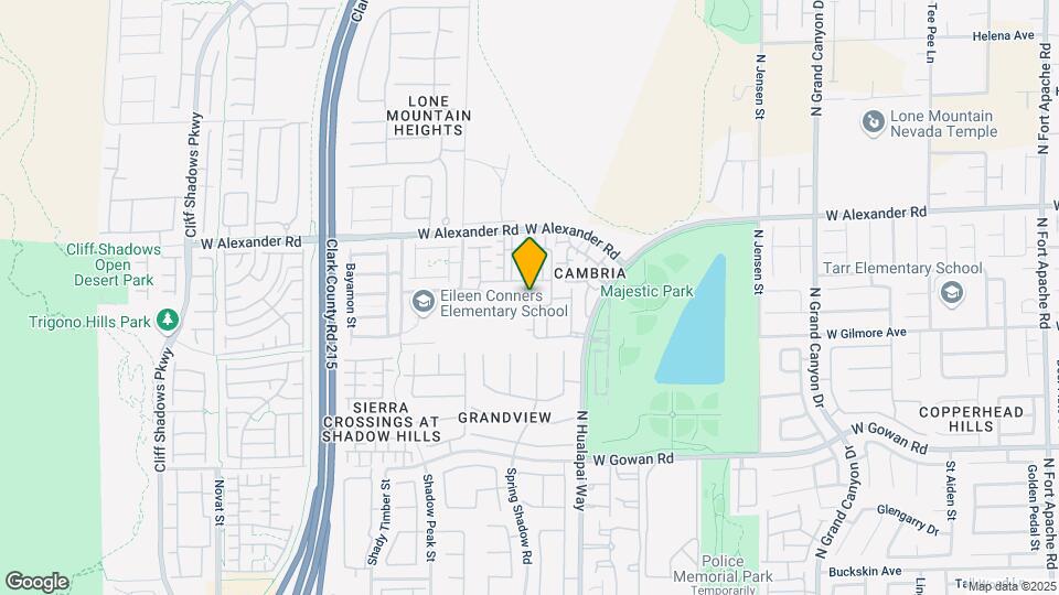 3840 Belle Glade St Map and Location Details