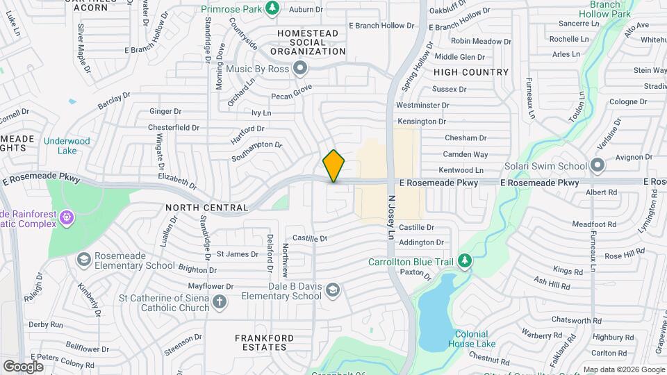 1849 Sandy Ridge Ct Map and Location Details