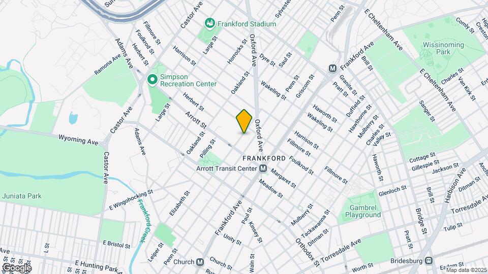 4727 Leiper St Mapa y Detalles de la Ubicación