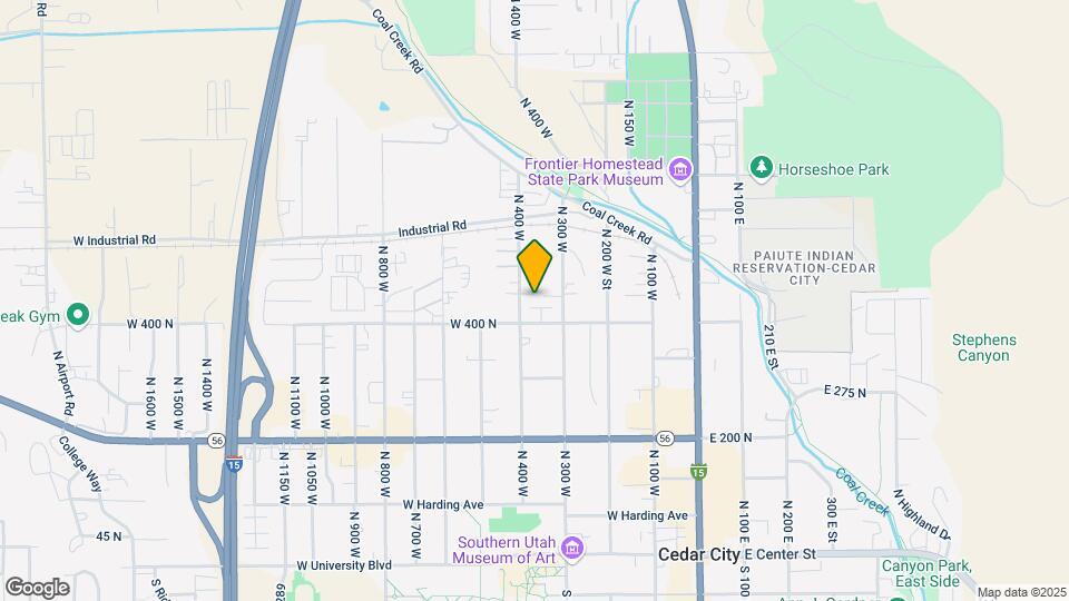 352 W 400 N Map and Location Details