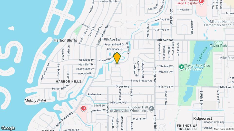 3097 Crescent Dr Mapa y Detalles de la Ubicación