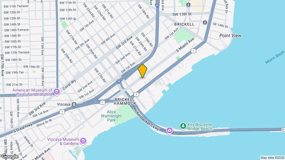 2301 S Miami Ave Map and Location Details