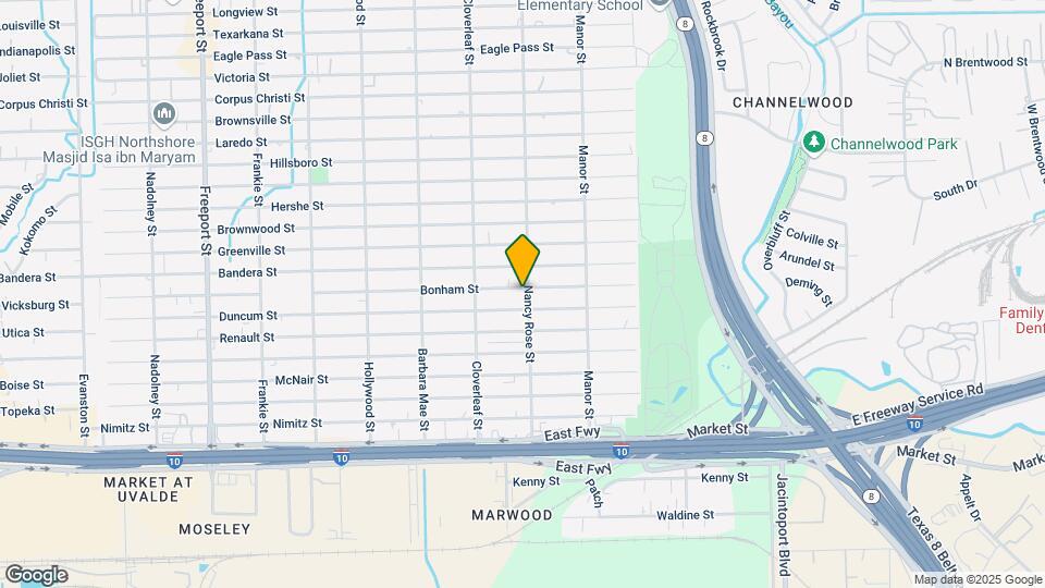14448 Bonham St Map and Location Details