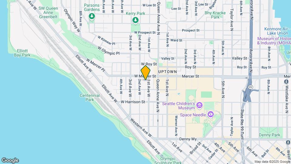 525 First West Apartments Map and Location Details