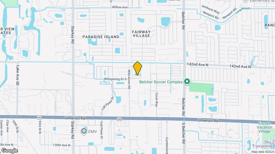 3321 Whispering Dr S Map and Location Details