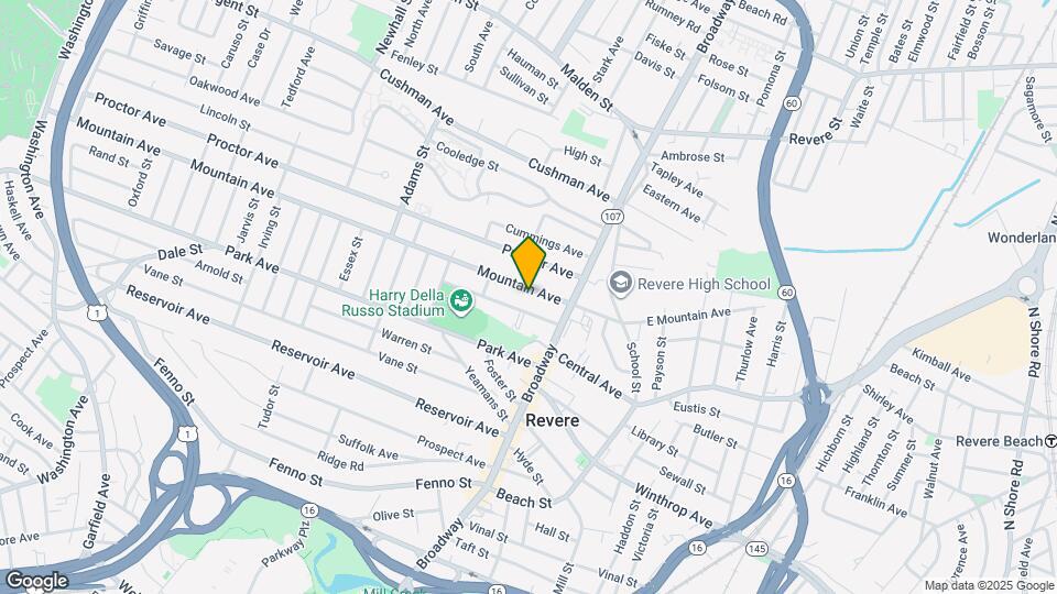 100-102 Mountain Ave Map and Location Details