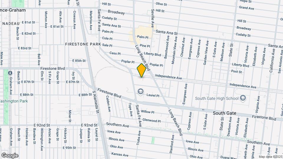 2736-2740 Ardmore Ave Map and Location Details