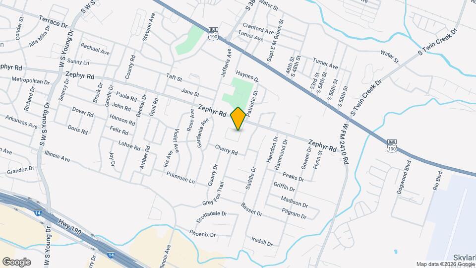 1606 Dugger Cir Mapa y Detalles de la Ubicación