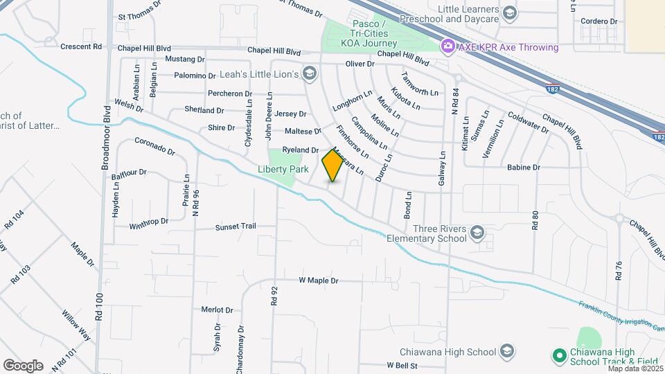4211 Holland Ln Map and Location Details