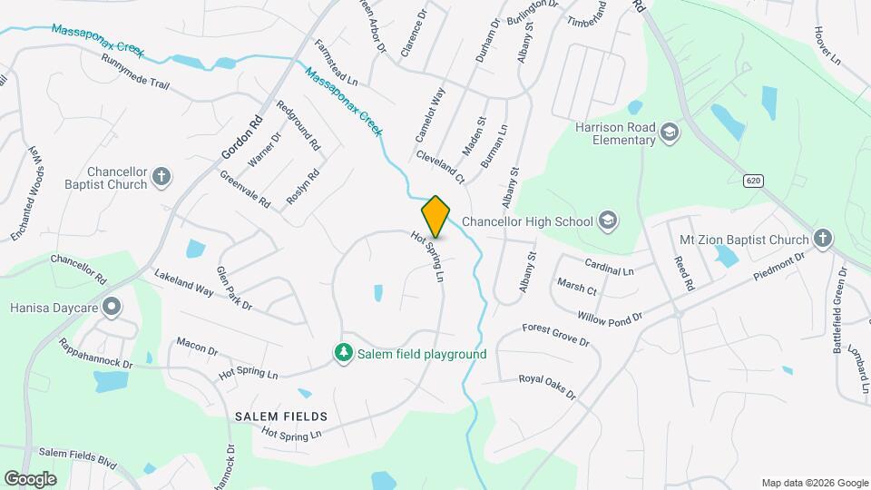 6312 Hot Spring Ln Map and Location Details