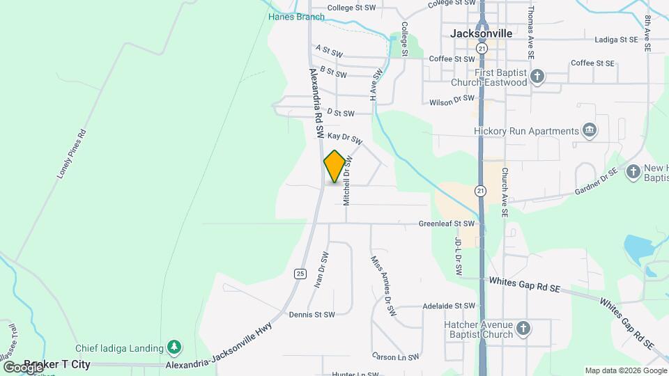 1003 Roberson St SW, Unit 2 Map and Location Details