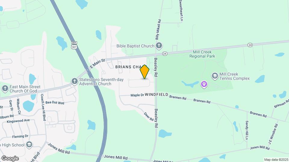 1003 Moss Creek Cir Map and Location Details