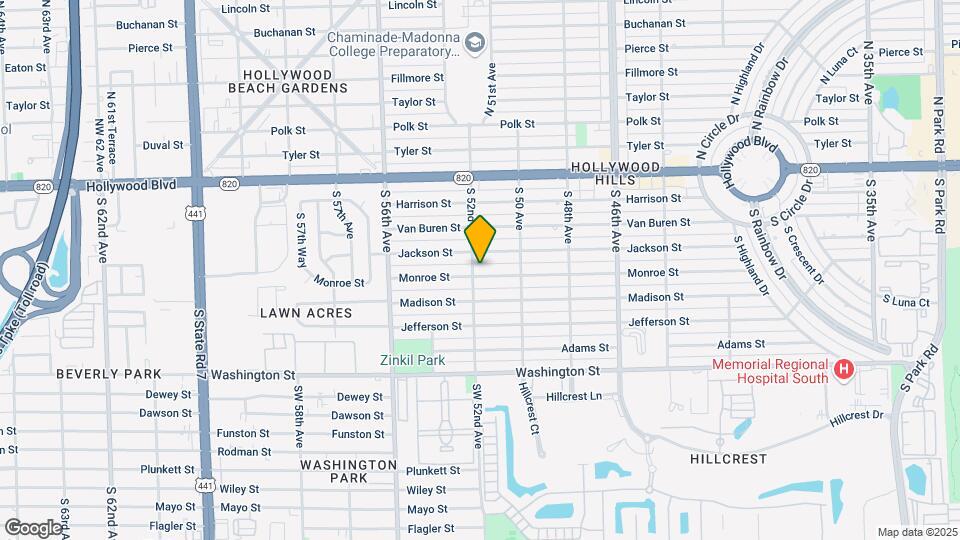 5131 Monroe St Map and Location Details
