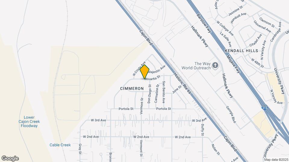 2795 Rosarita St Map and Location Details