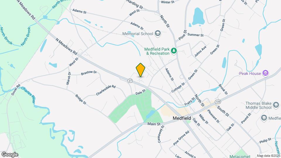 Medfield Meadows Apartments Map and Location Details