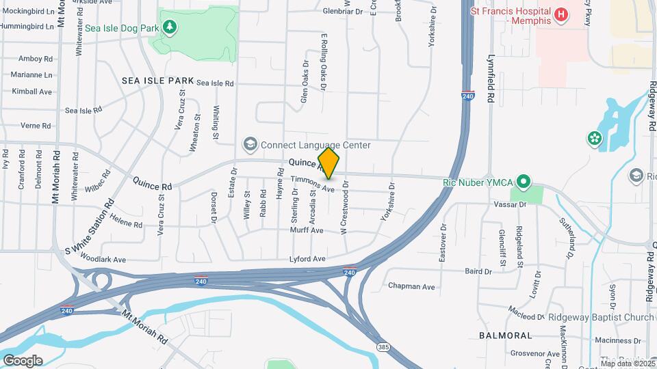 5482 Timmons Ave Map and Location Details