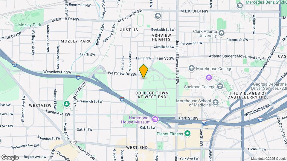 1059 Baldwin St SW Mapa y Detalles de la Ubicación