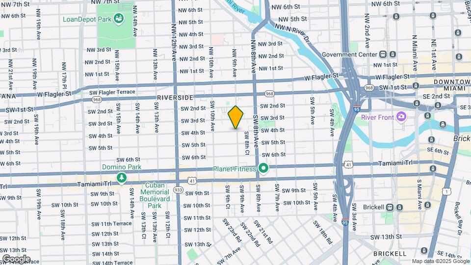 900 SW 4th St Mapa y Detalles de la Ubicación