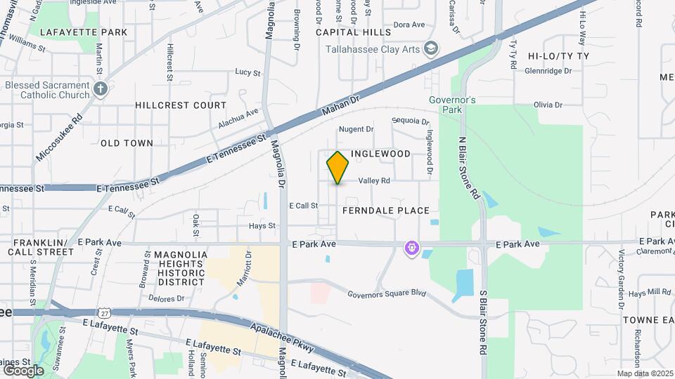 1521 Belmont Rd Map and Location Details