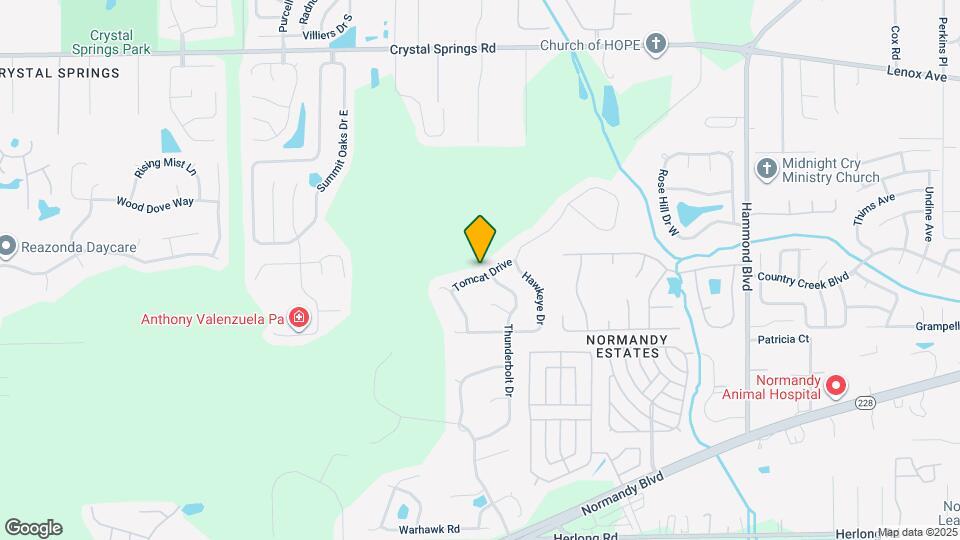 1479 Tomcat Drive Map and Location Details