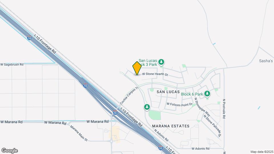 11621 W Stone Hearth St Mapa y Detalles de la Ubicación