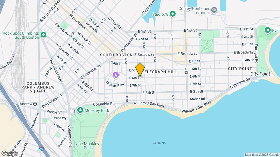 459 E 6th St Map and Location Details