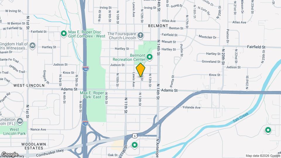 3201 N 12th St Map and Location Details