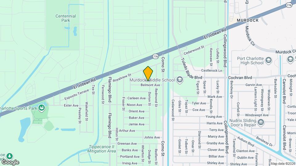 17172 Belmont Ave Map and Location Details