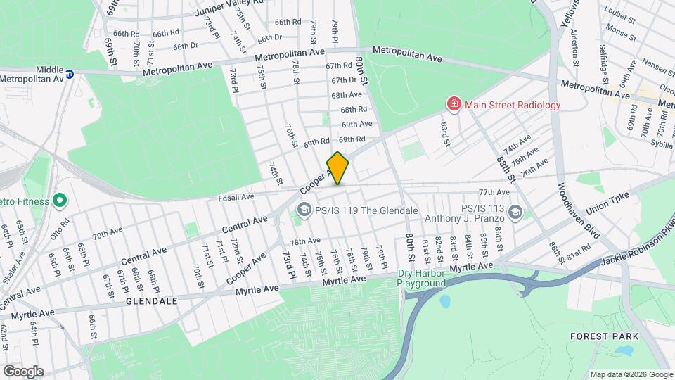 78-09 77th Ave Map and Location Details