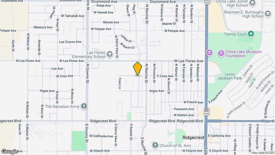 337 Peg St Map and Location Details