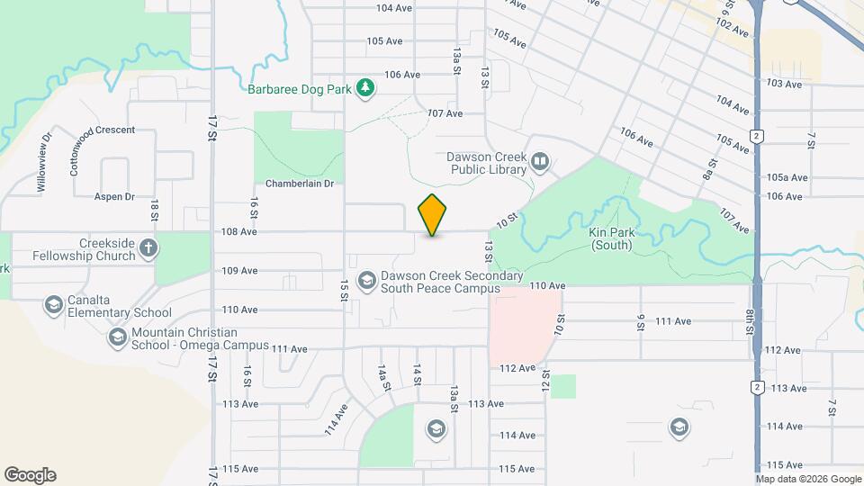 1329 108 Ave Map and Location Details