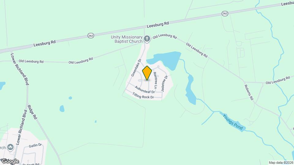 121 Hunters Branch Dr Map and Location Details