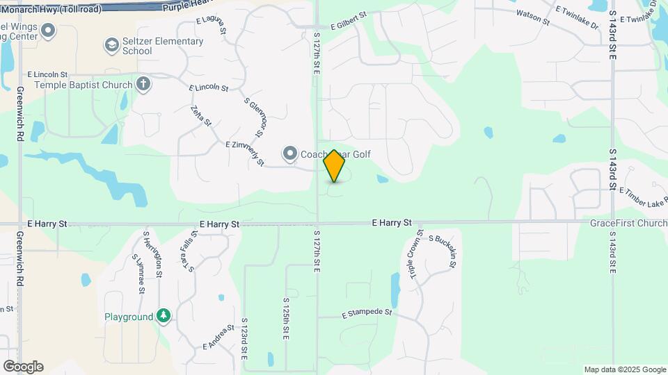 12849 E Timber Lake Rd Map and Location Details