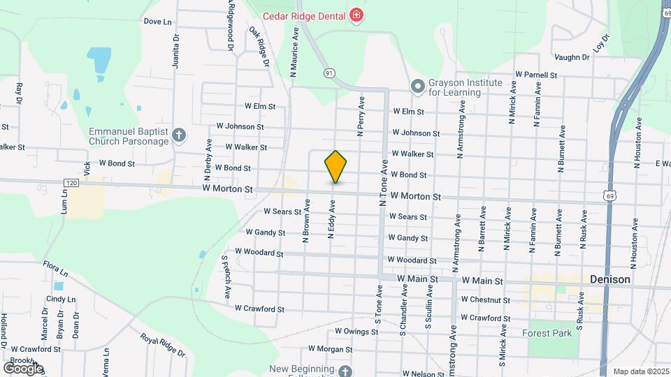 1231 W Morton St Map and Location Details