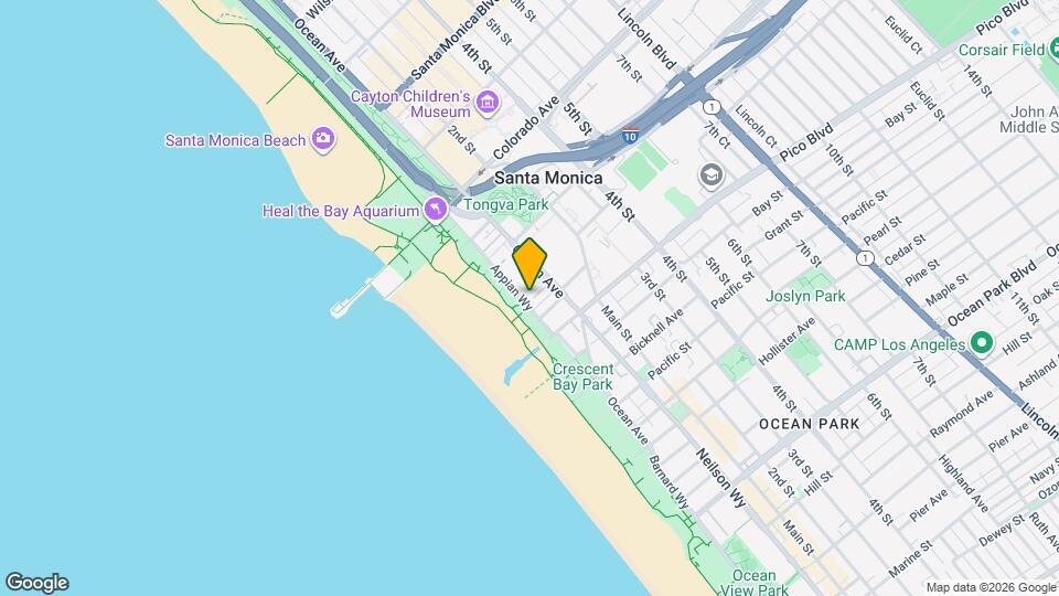 1751 Appian Wy Map and Location Details