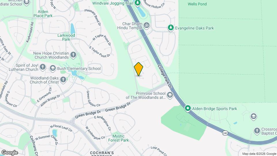 77 Woodlily Pl Map and Location Details