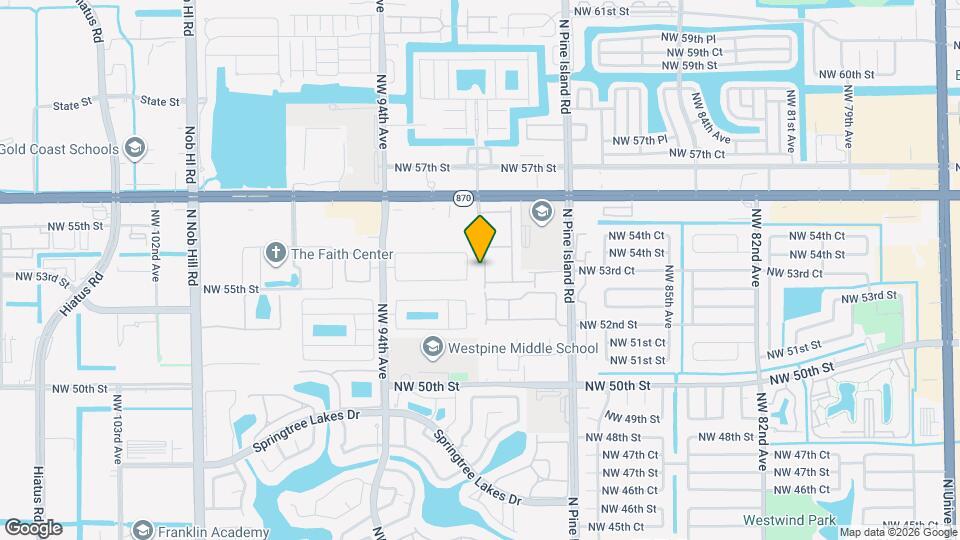 5449 NW 90th Ave Map and Location Details