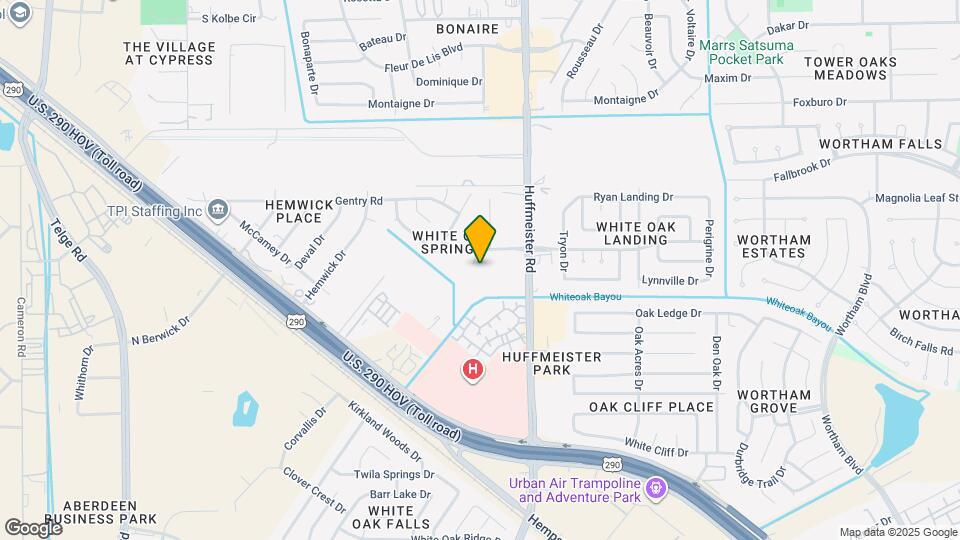 10706 White Oak Park Ct Map and Location Details