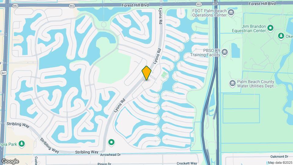 2824 Rio Claro Dr N Map and Location Details