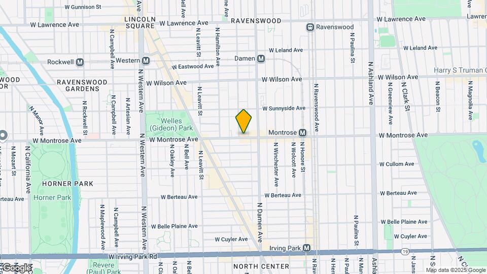 2028 W Montrose Ave, Unit 2A Mapa y Detalles de la Ubicación
