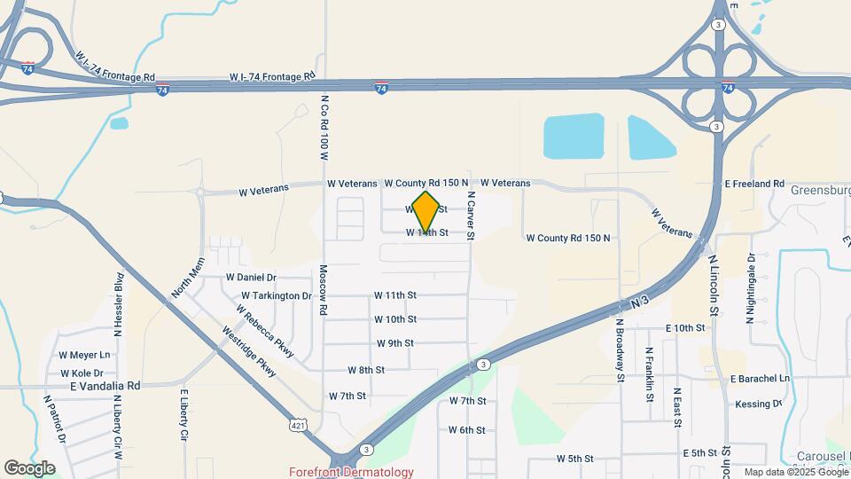 729-822 W Gaston Dr Map and Location Details