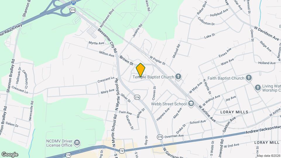 930 Bond Ave Map and Location Details