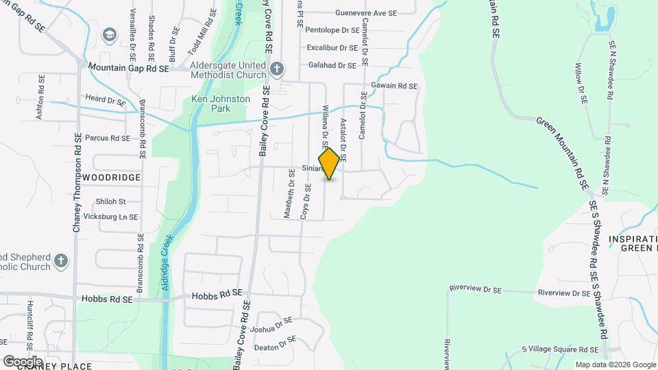 2705 Willena Dr SE Map and Location Details
