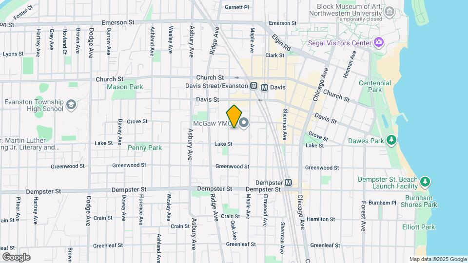 1505 Oak Ave Map and Location Details